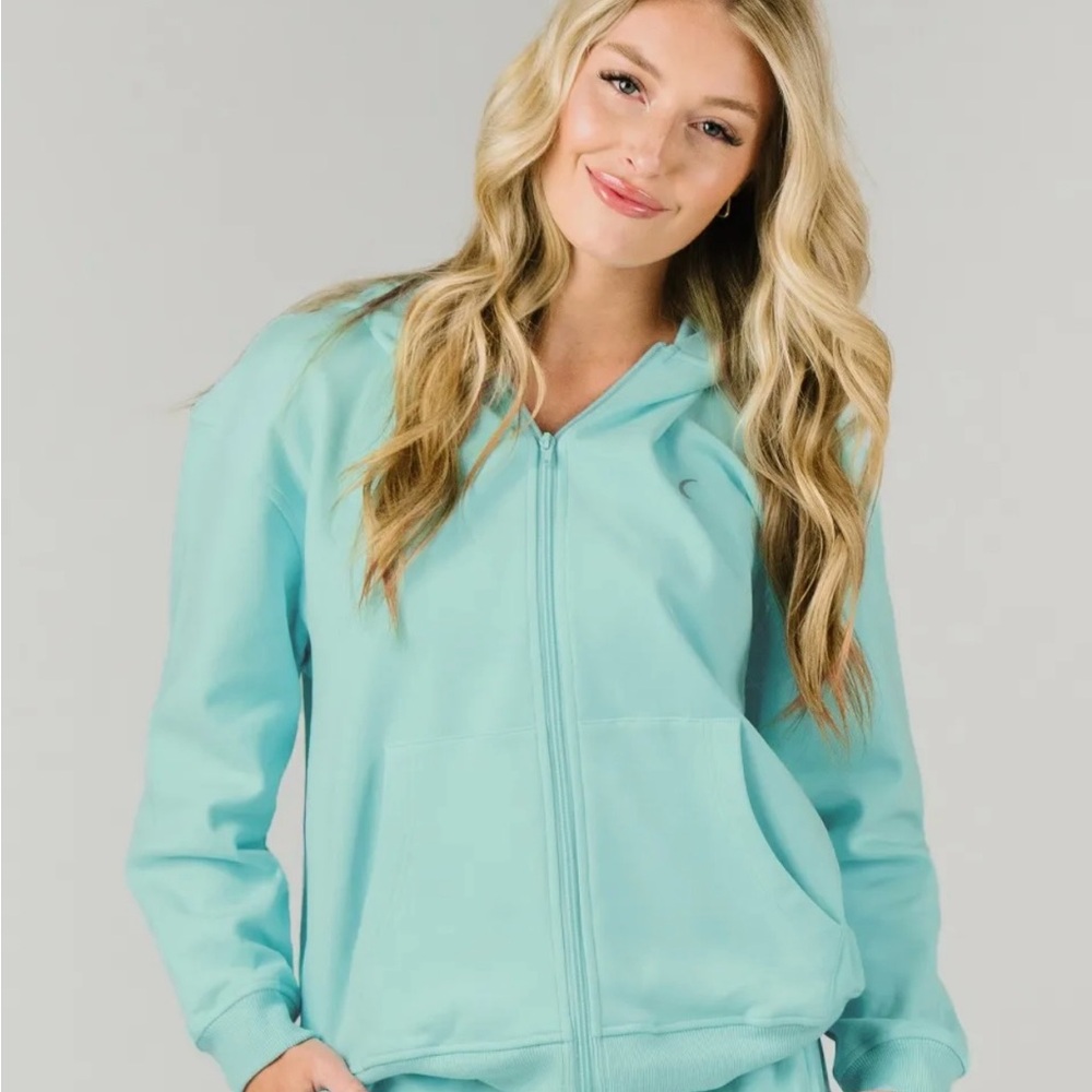 ZYIA Aqua Blue Hoodie